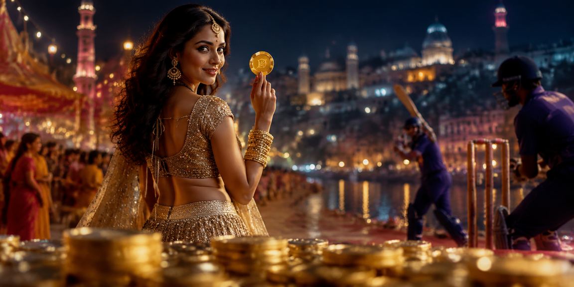 Indian player enjoying cricket betting platform